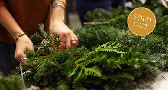 DIY Holiday Wreath Workshop at Hoen's Garden Center