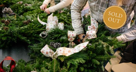 DIY Wreath Workshop at Hoen's Garden Center