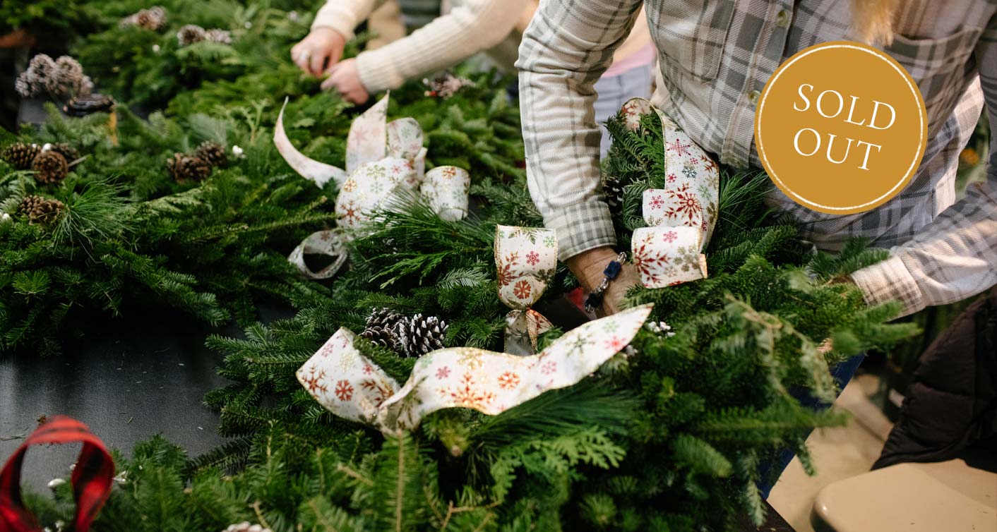 DIY Wreath Workshop at Hoen's Garden Center