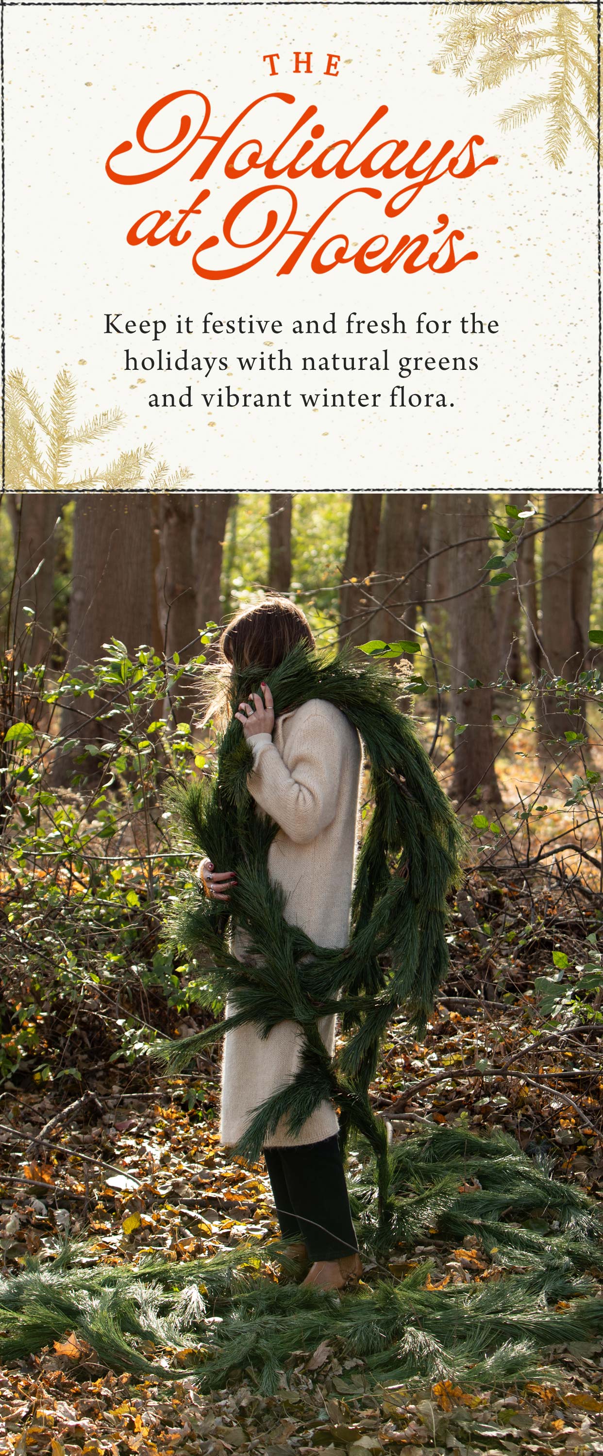 The Holidays at Hoen's Garden Center